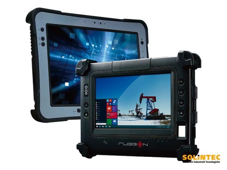 Serie RuggON Tablet Industriali - Hardware Solutions | SOLINTEC