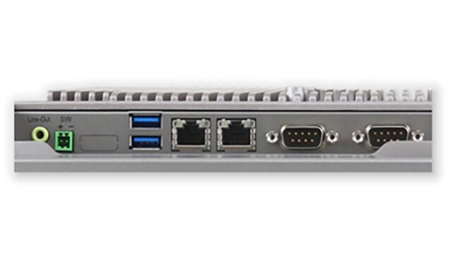 Dettaglio porte Panel Pc Serie Vision Hardware Solutions | SOLINTEC