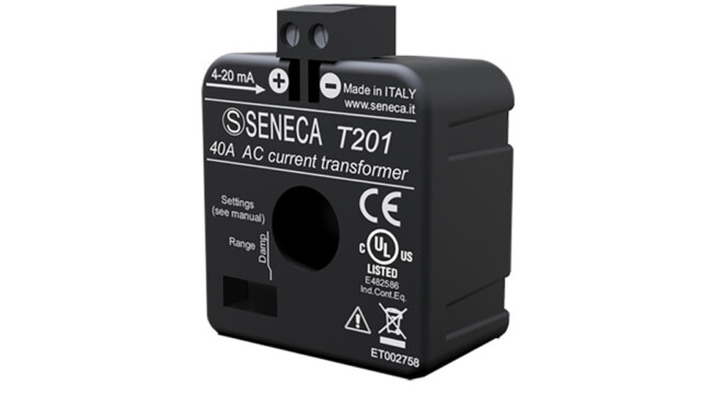 Trasduttore di corrente T201 Seneca | SOLINTEC