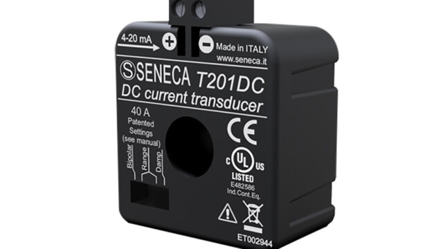 Trasduttore di corrente T201DC Seneca | SOLINTEC