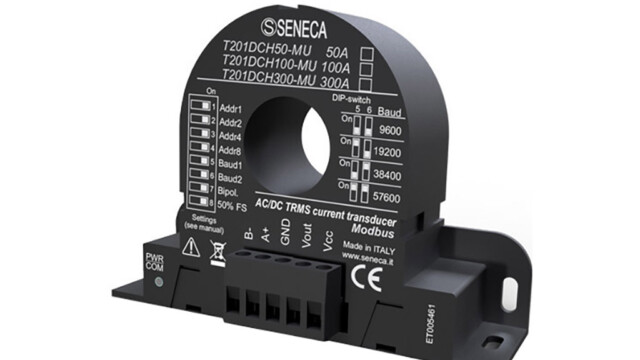 Trasduttore di corrente T201DCH 100-300 MU Seneca | SOLINTEC