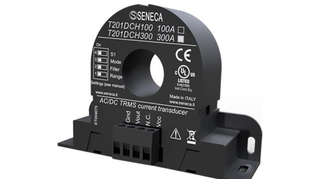 Trasduttore di corrente T201DCH 300 Seneca | SOLINTEC