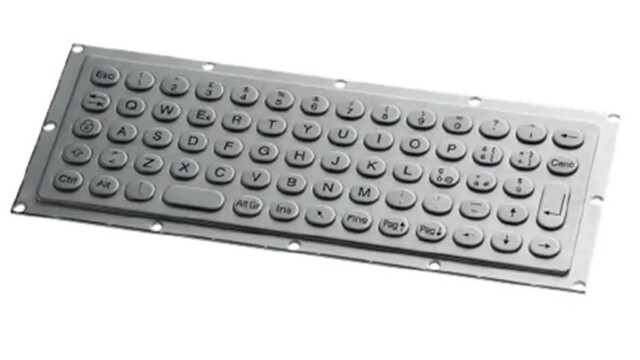 Tastiere industriali in acciaio inox OG317 Hardware Solutions | SOLINTEC